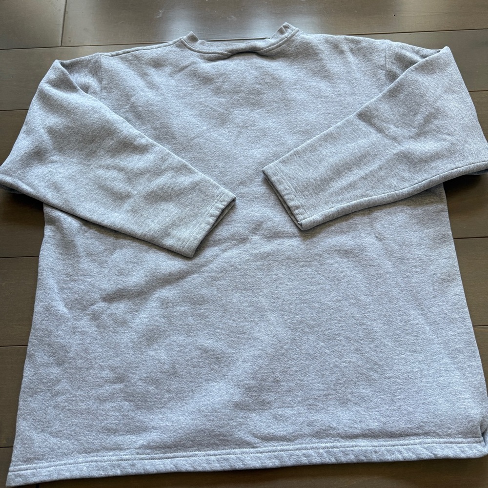 Tommy Hilfiger Vintage Light Gray Sweatshirt with Flag Logo - Picture 6 of 6